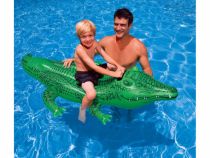 Cocodrilo Inflable de Montar con 1 manija plastica 