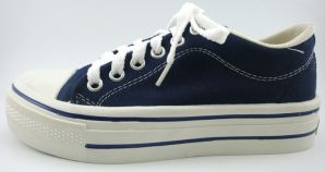Zapatilla Medio Basket Lona Cordon