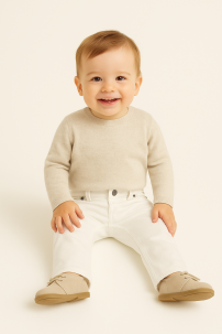 Pantalon Gabardina Cintura Regulable