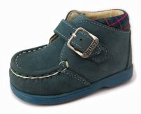 Botas Botitas Nobuk Con Hebilla Escoces