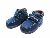 Bota de Nobuk Con Velcro y Costura