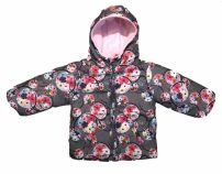 Campera Estampada Polar Con Capucha - Con Wata - Silver