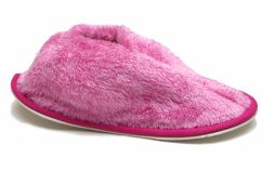 Pantufla Peluda con Base 