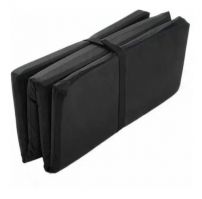 Colchoneta Plegable Tapizada En Cuerina - Jardin