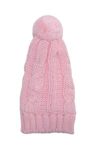 Gorro Tejido Lana con Pompon