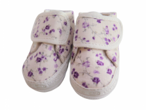 Bota Botita corderoy con Velcro no caminantes 