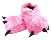 Pantuflas de garra lisas 
