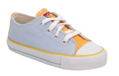 Zapatilla lona medio basket  - 2 Colores Combinados