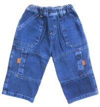Pantalon jean bebe cintura elastizada