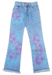 Pantalón de Jean con Brillos 