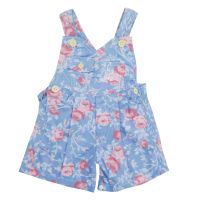 Jardinero estampado floreado