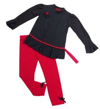 Conjunto Blusa Pantalon Modal  Lunares