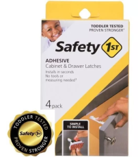 Traba De Seguridad Cajones Adhesive Cabinet & Drawer Latches (x4 pack)