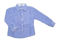 Camisa de Vestir Manga Larga Rayada