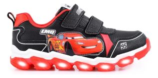 Zapatilla Cars Velcro - Luz Al Pisar
