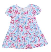 Vestido de algodon estampado Floreado