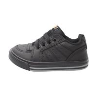 Zapatilla Cuerina Con Cordon 