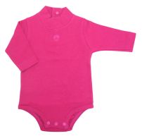 Body Manga Larga Media Polera Lisa