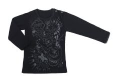 Remera Manga Larga con brillo