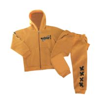 Conjunto De Frisa Campera Y Pantalon Con Puño 
