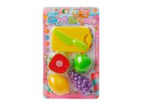 Set De Frutas Y Tabla Para Cortar 