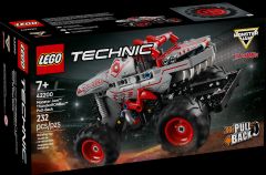 Monster Jam ThunderROARus Pull Back - Vehiculo Monster Truck - 232 Piezas