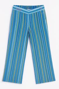 Pantalon de Corderoy con cintura elastizada Rayado