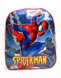 Mochila de Espalda Spider Man Mediana espalda Marvel H A agarrado de 2 telas araña en cuclillas 
