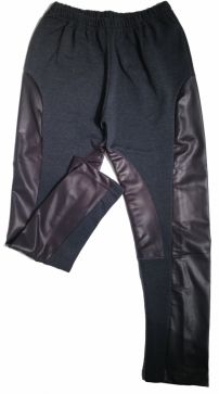Calza con cuerina