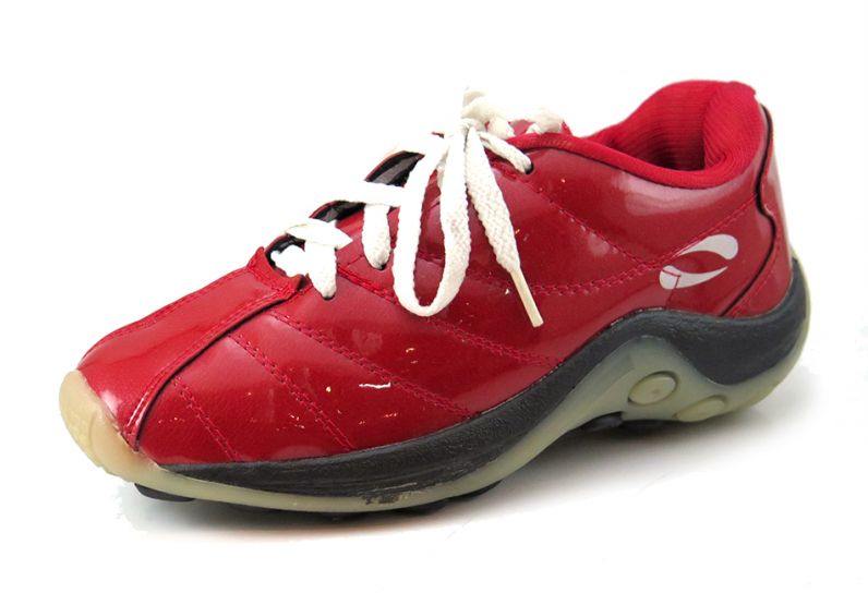 Zapatillas Cuerina Con Cordon