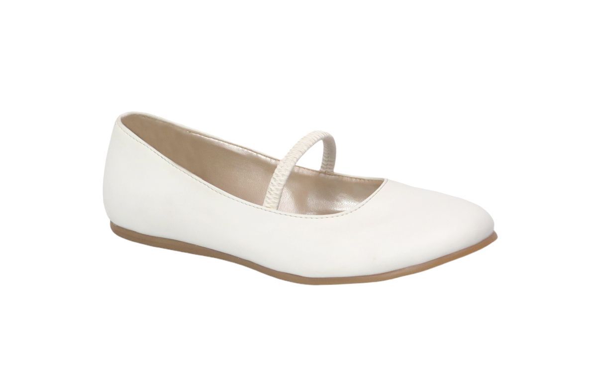 Balerina Simil Cuero Con Elástico