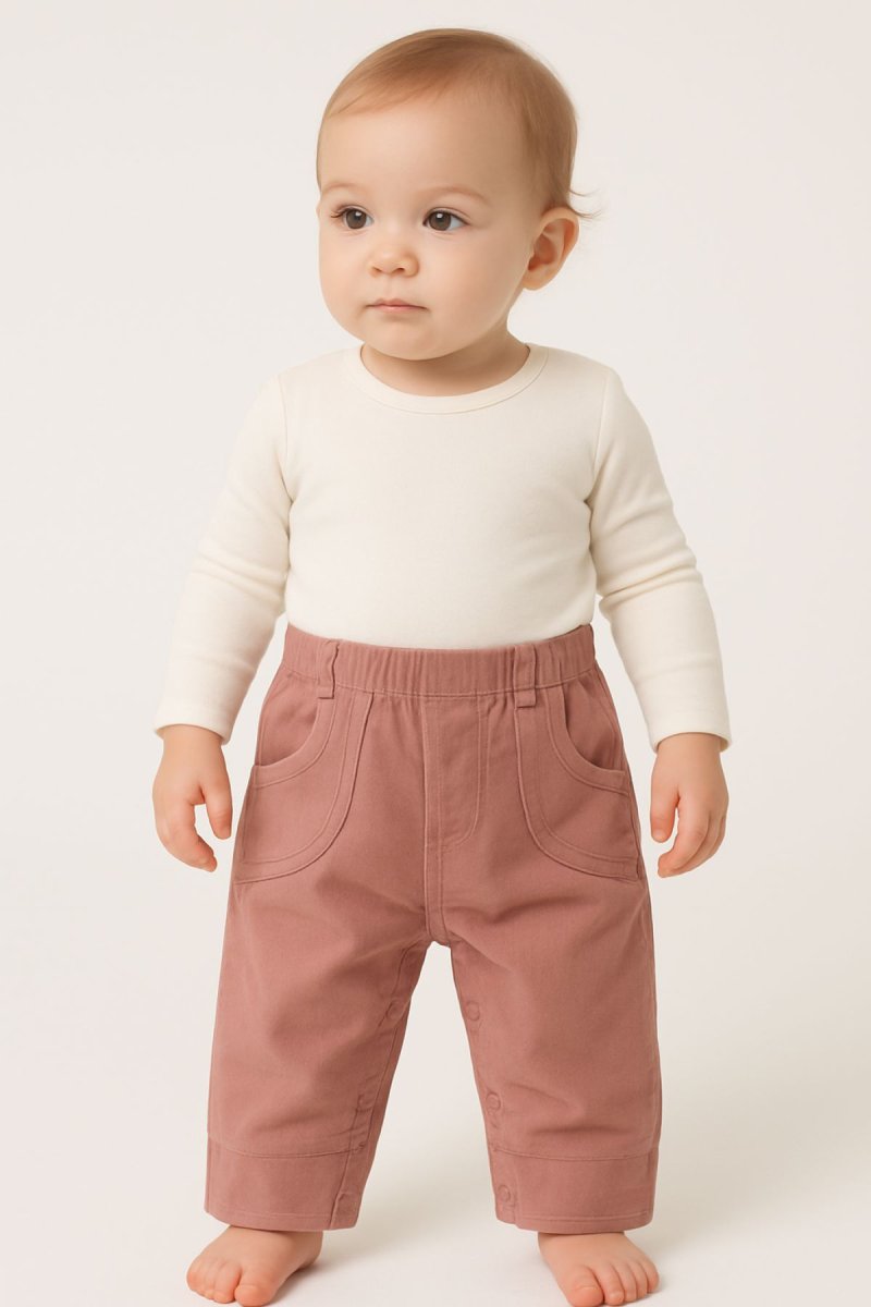 Pantalon de Corderoy con cintura elastizada Pañalero