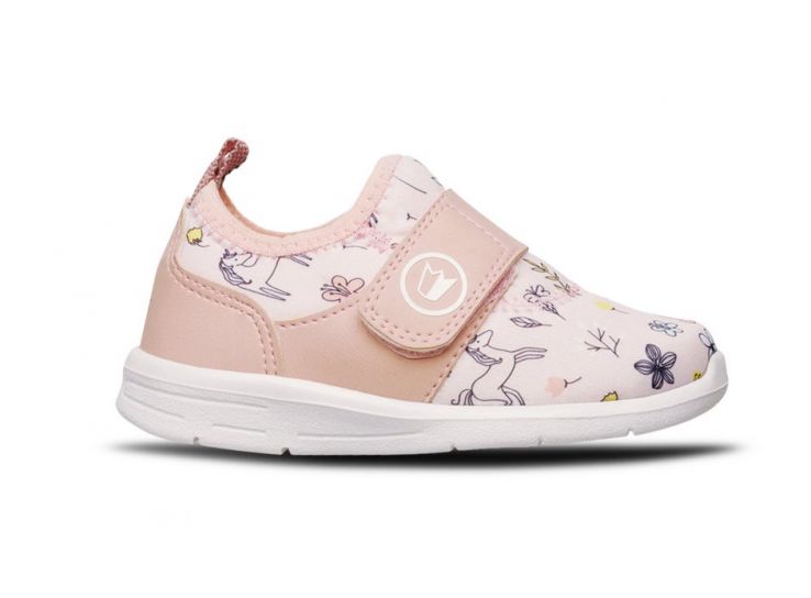 Zapatilla Lycra Y Algodon Deportiva Estampada Velcro