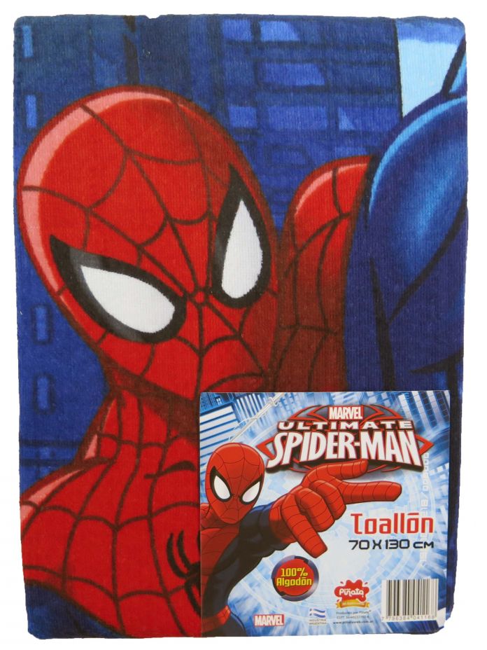 Toallon Marvel Ultimate Spiderman Hombe Araña