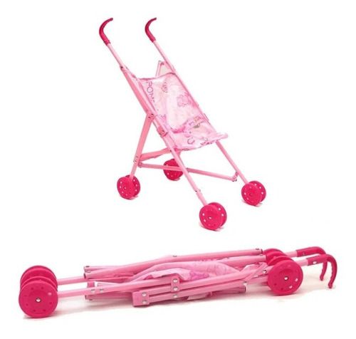Coche De Muñecas Plegable Tipo Paraguitas - Estructura Plastica