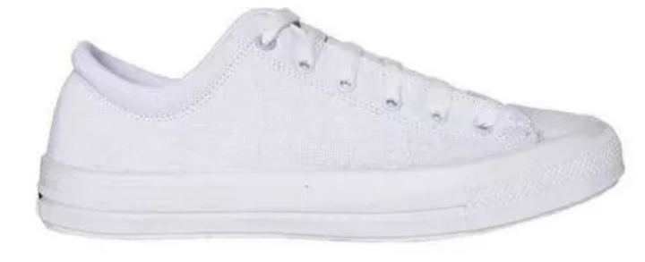 Zapatilla Lona Con Cordon Medio Basquet
