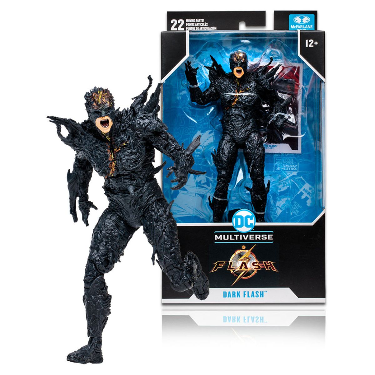 Muñeco Figura Articulada Dark Flash - The Flash - 22 Puntos De Articulacion