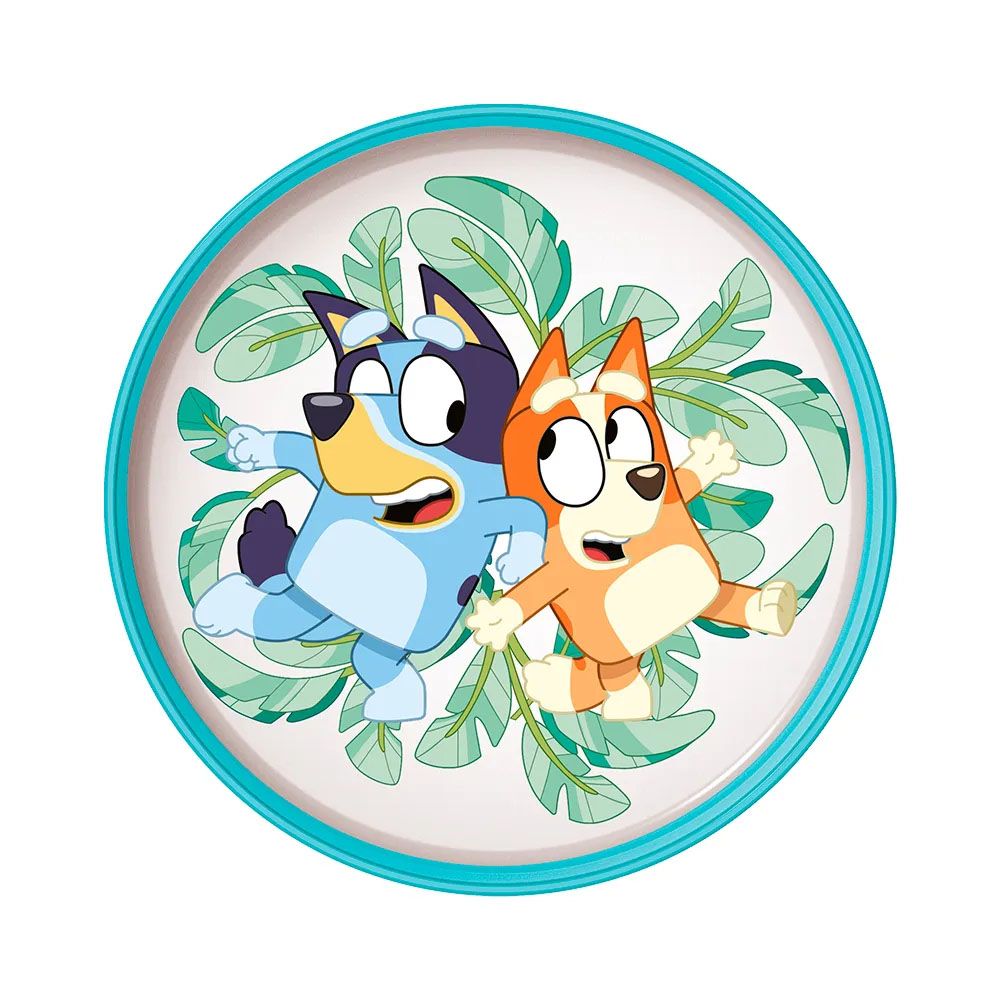 Plato Hondo Apto Microondas Bluey