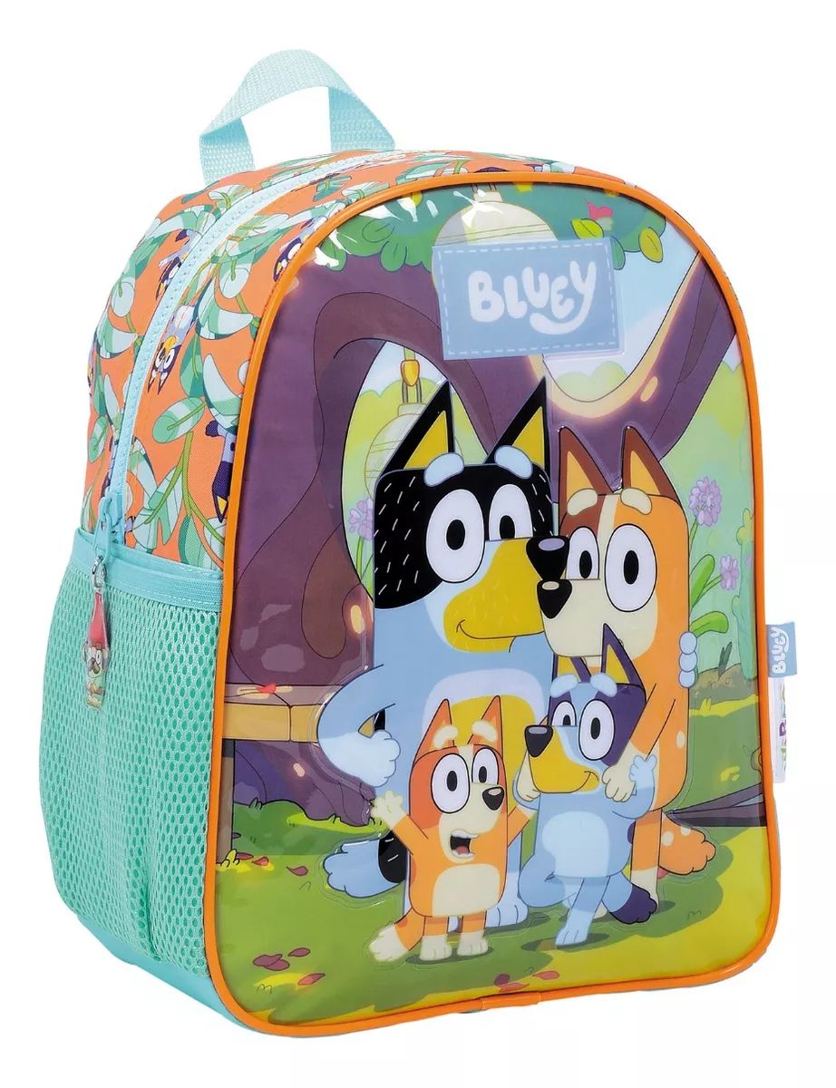 Mochila Escolar  Espalda Bluey - 12 Pulgadas