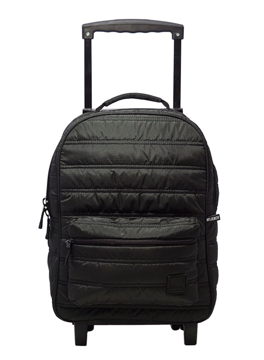 Mochila Con Carro Influencer Puffer Opaco