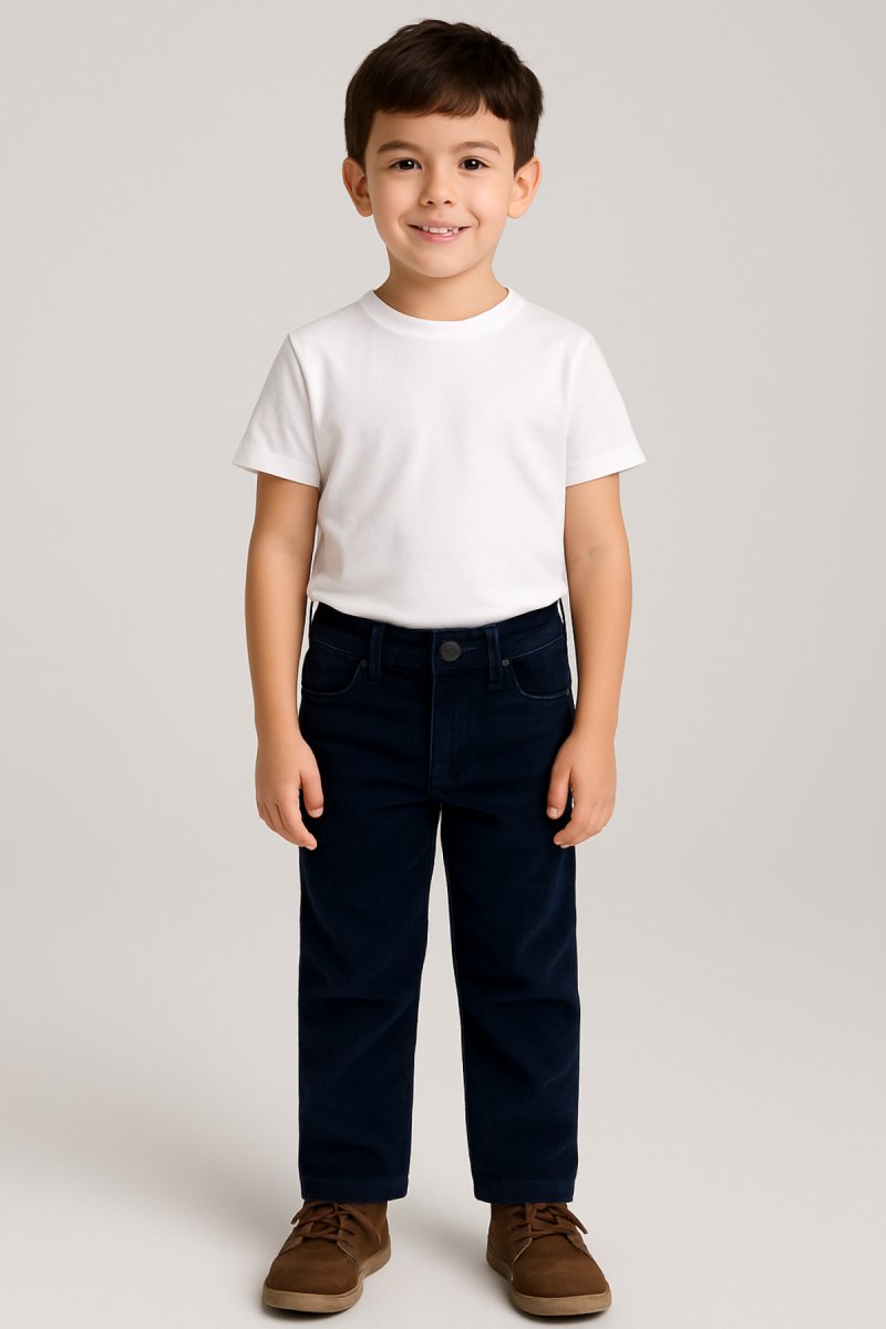 Pantalon de Corderoy con Bolsillo Cargo