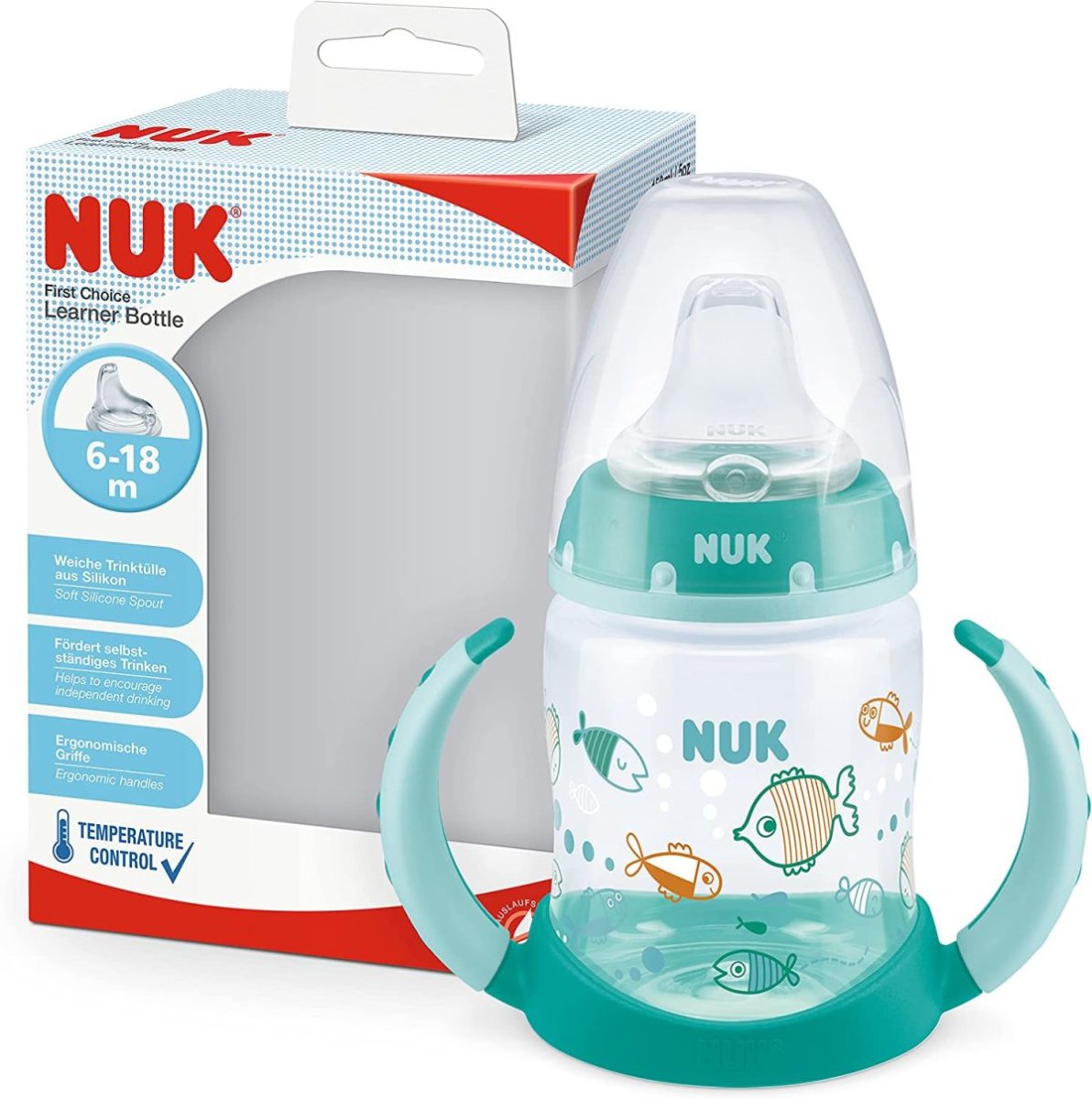 Vaso De Aprendizaje First Choice 6 - 18m - 150 ml - Con Control De Temperatura