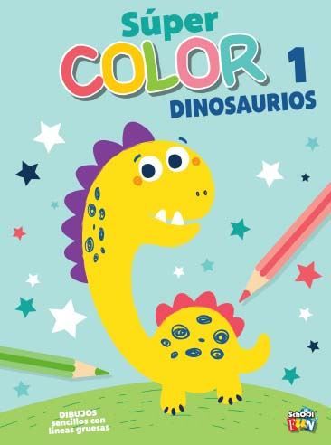 Libro Para Colorear Dinosaurios