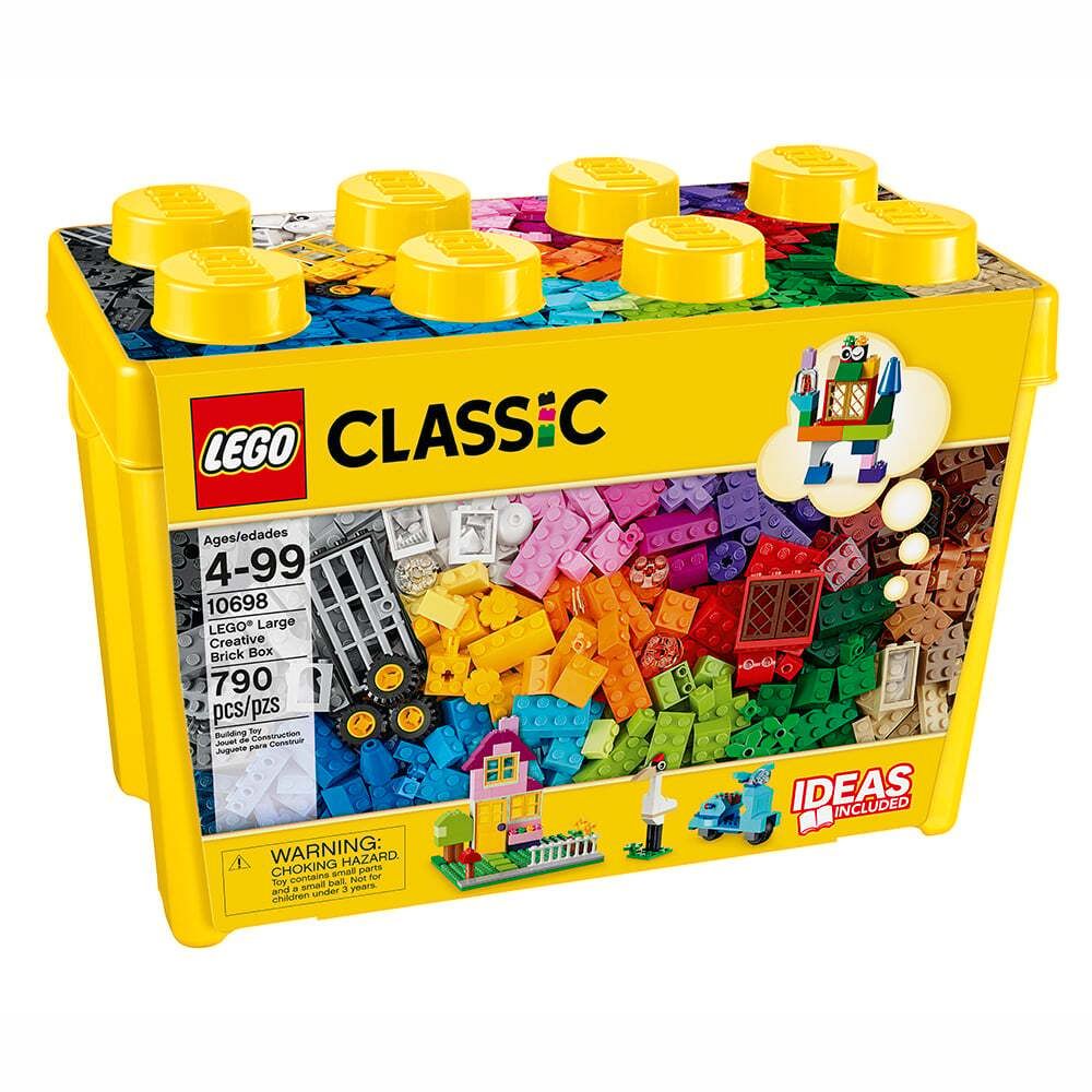 Caja Grande De Bloques - Large Creative Brick Box - Lego Classic - 790 Piezas