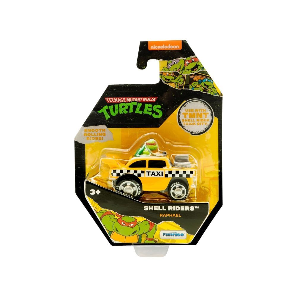 Vehiculo Auto Metalico Tortugas Ninja Shell Riders - Raphael