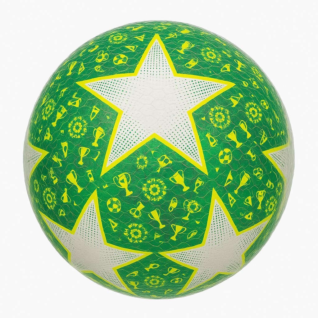 Pelota Futbol N° 5 con Estrellas