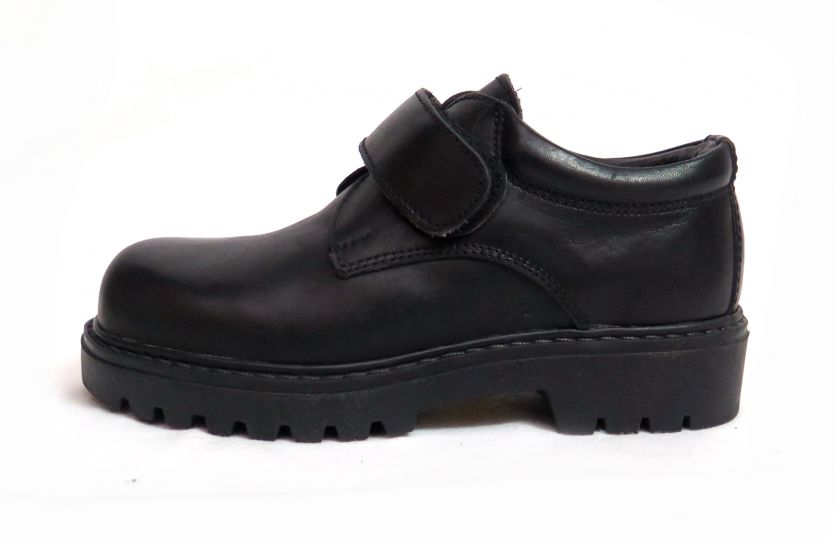 Zapato Colegial Mango Con Velcro OUTLET