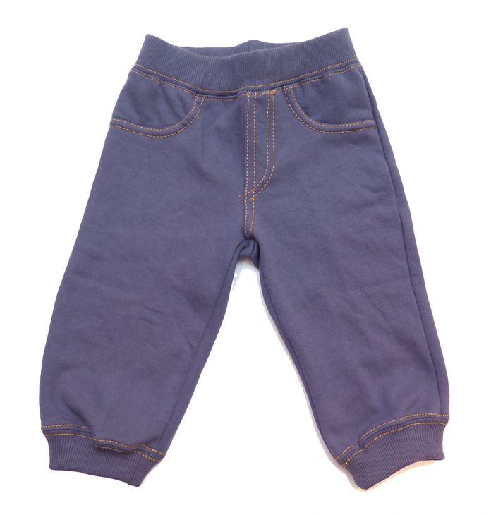 Pantalon de Jogging Frizado con Friza y Puño