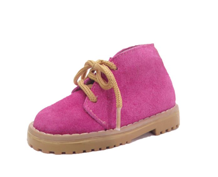 Bota Gamuza Cordón
