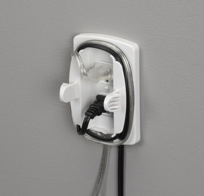 Tapa enchufes y enrollacable Outlet Cover CORD SHORTENER